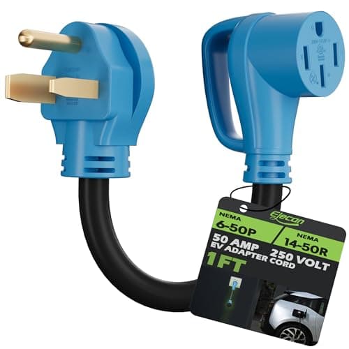 Elecan Elecan NEMA 6-50P → 14-50R Adapter