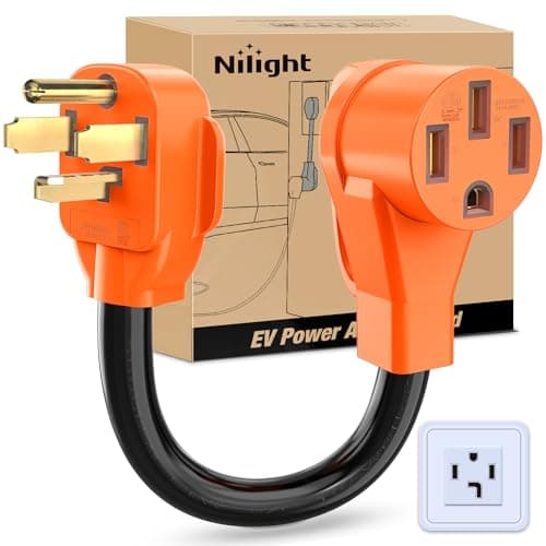 Nilight NEMA 14-30P → 14-50R Adapter