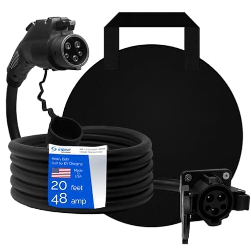 Inteset J1772 Extension (48A, 20 ft)